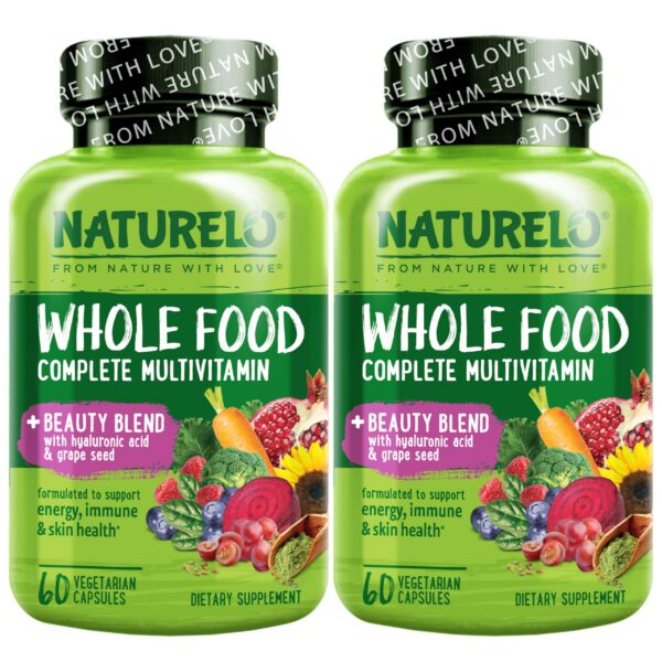 Multivitamínico natural NATURELO para cabello piel y uñas