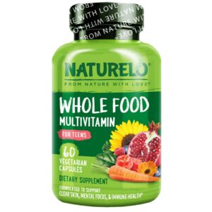 Multivitamínico NATURELO para adolescentes 60 cápsulas