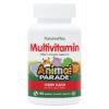 Multivitamínico Natures Plus Animal Parade para niños sabor cereza