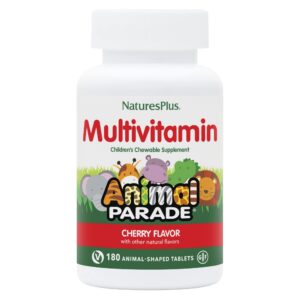 Version 1.0.0 Multivitamínico Natures Plus Animal Parade para niños sabor cereza