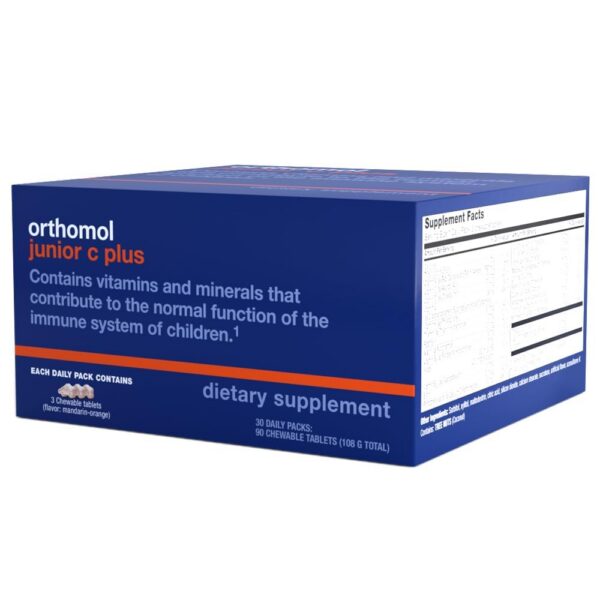 Version 1.0.0 Multivitamínico para niños Orthomol Immun Junior para sistema inmunológico