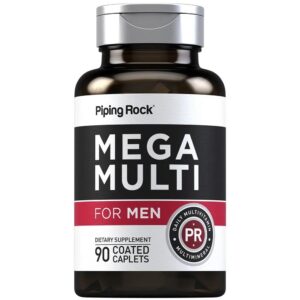 Multivitamínico Piping Rock para hombres 90 cápsulas