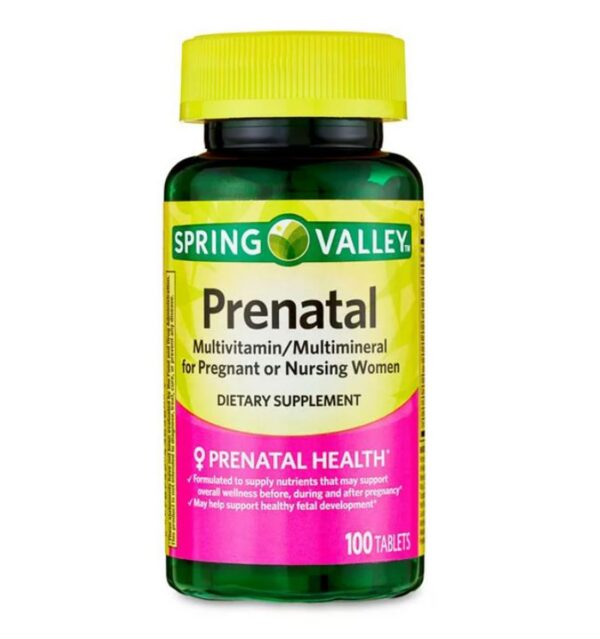 Multivitamínico prenatal 4 TOP CARE ingredientes y beneficios