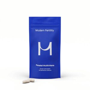 Multivitamínico prenatal Modern Fertility caja frontal
