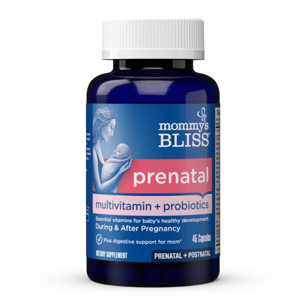 Multivitamínico prenatal Mommy's Bliss con probióticos