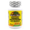 Multivitamínico prenatal Nature's Blend 100 tabletas frasco