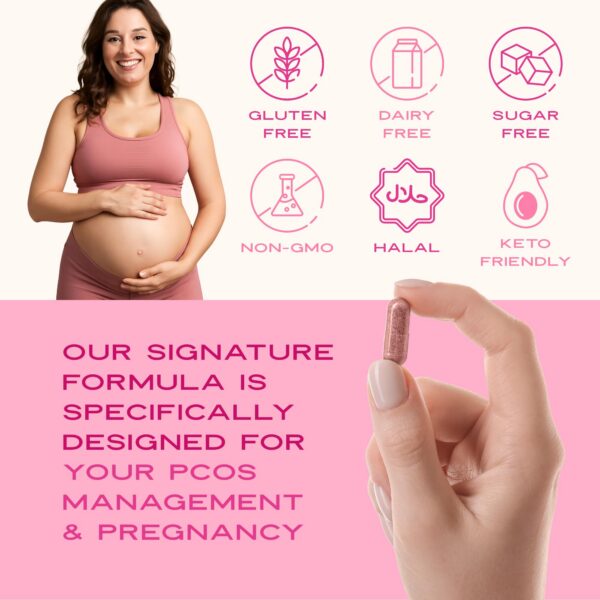 Multivitamínico prenatal para mujeres VITA-PCOS en cápsulas
