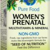 Multivitamínico prenatal Whole Earth & Sea de Natural Factors - 60 tabletas