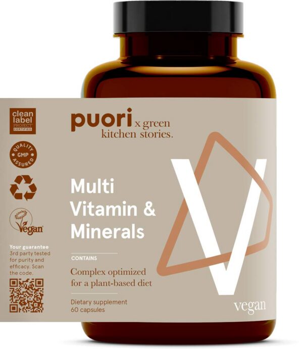 Multivitamínico Puori V en caja
