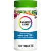 Version 1.0.0 Multivitamínico Rainbow Light para hombres 50+ botella verde