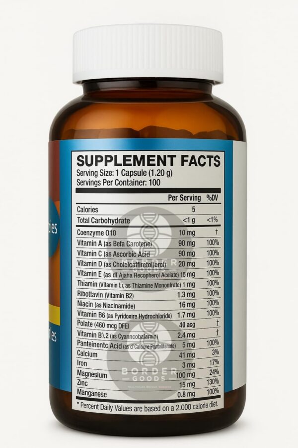 Multivitamínico Simi VF con CoQ10 para energía