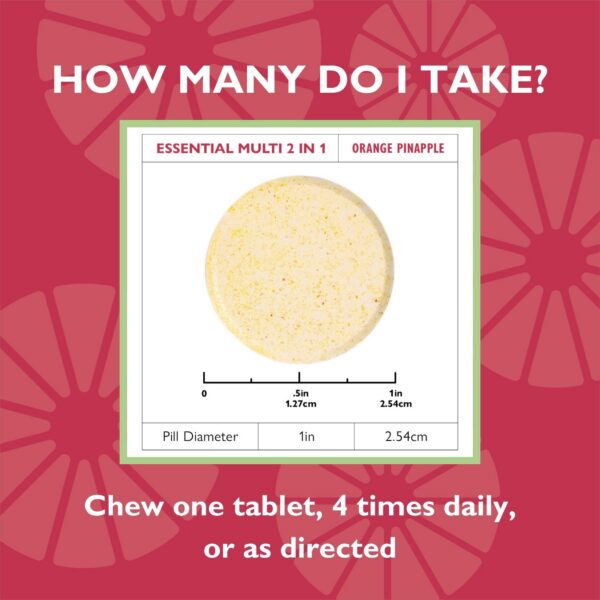 Multivitamínico sin hierro para mejor absorción de calcio