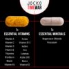 Multivitamínico TIME WAR de Jocko Fuel en mesa