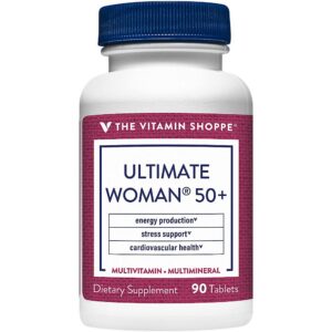 Version 1.0.0 Multivitamínico Ultimate Woman 50+ tabletas para mujeres salud