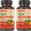 Multivitamínico vegano DEVA sin hierro en envase
