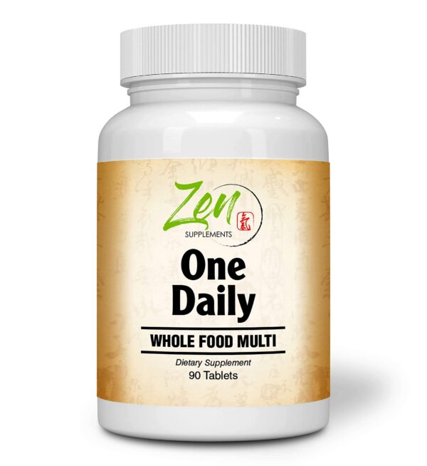 Version 1.0.0 Multivitamínico vegano diario Zen Supplements 90 tabletas hombres y mujeres