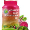 Botella multivitamínico vegano para mujeres 50+