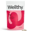 Multivitamínico vegano Wellthy Her para salud femenina y belleza