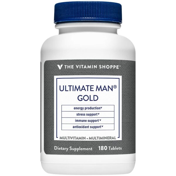 Multivitamínico The Vitamin Shoppe Ultimate Man 180 tabletas