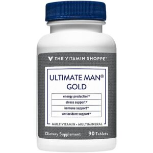 Multivitamínico The Vitamin Shoppe Ultimate Man 90 tabletas