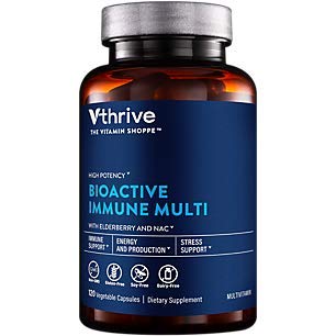 Multivitamínico Vthrive Bioactivo Inmune 120 cápsulas vegetales