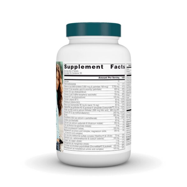 Multivitamínico Women's Life Force - Vista lateral