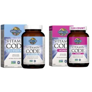 Multivitaminicos hombres y mujeres Garden of Life 120 cápsulas