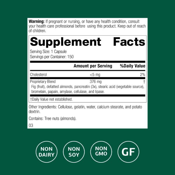 Version 1.0.0 Cápsulas Multizyme para digestión