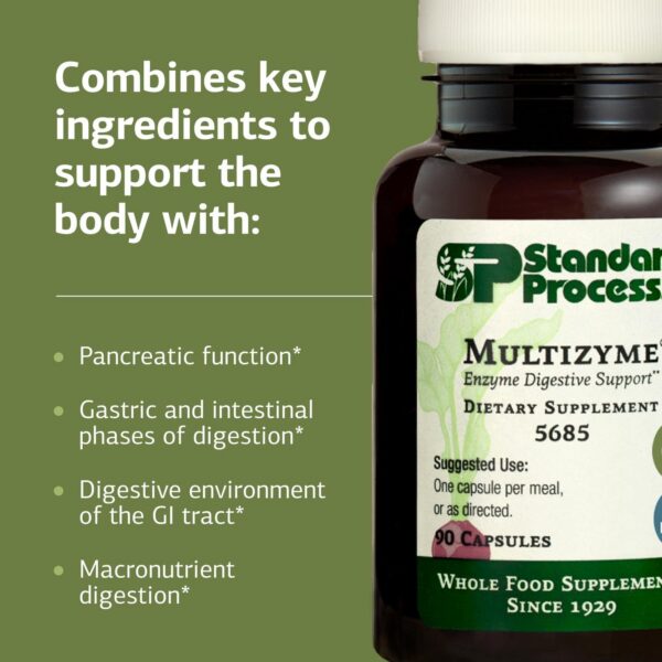 Version 1.0.0 Frasco de Multizyme en estante