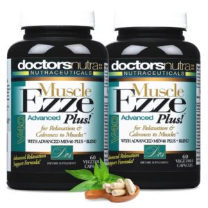 Muscle Ezze Plus Doctors Nutra suplemento relajante natural 120 cápsulas
