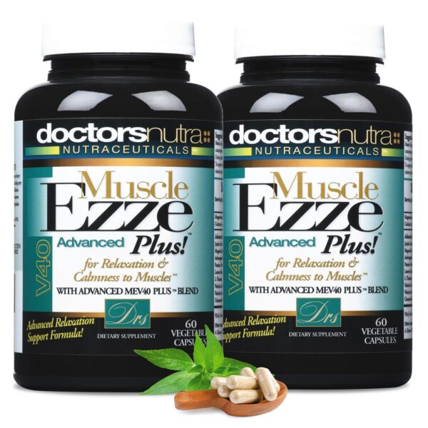 Muscle Ezze Plus Doctors Nutra suplemento relajante natural 120 cápsulas