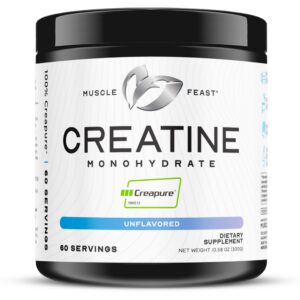 Polvo de Creapure Creatine Monohydrate frasco