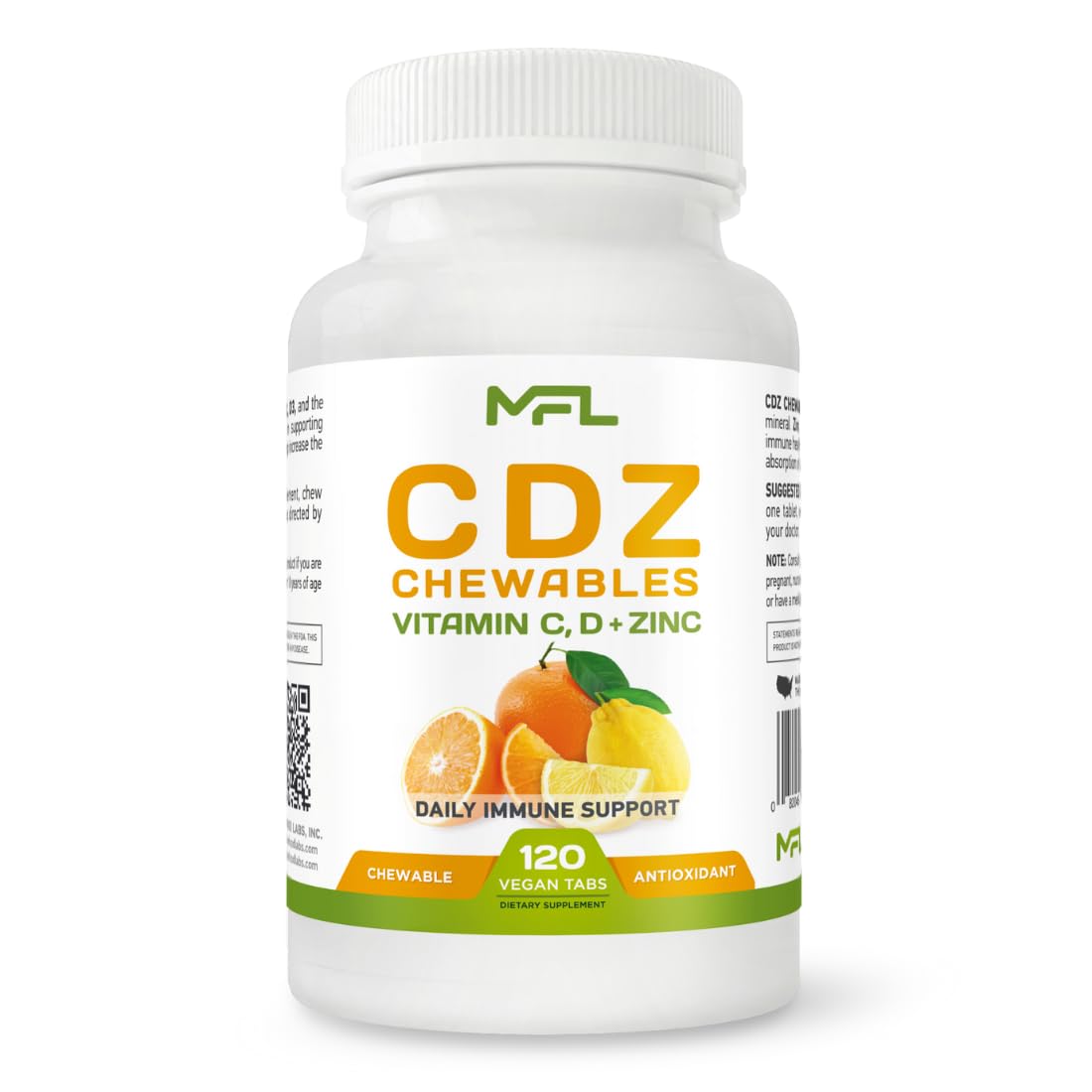 MUSCLE FOOD LABS Vitamin C 1000 mg, Vitamin D3, Zinc