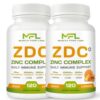 MUSCLE FOOD LABS Z D C Plus suplemento vitaminas cápsulas
