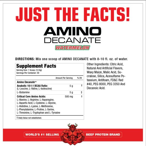 MuscleMeds Amino Decanate envase