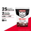 Etiqueta frontal de Muscle Milk 100% Whey Protein Powder