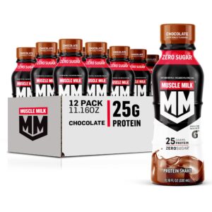 Version 1.0.0 Botellas de Muscle Milk Genuine chocolate