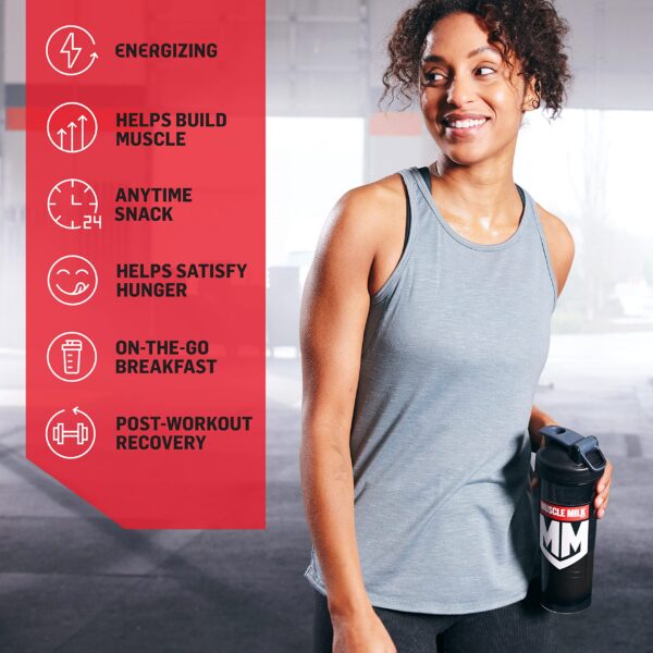 Envase de Muscle Milk 100% Whey Protein Powder chocolate