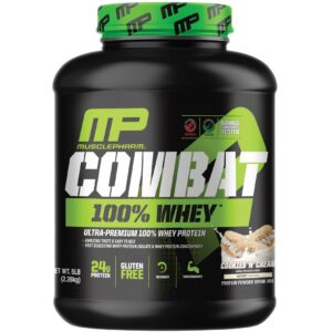 Muscle Pharm Combat Whey Cookies N Cream frontal
