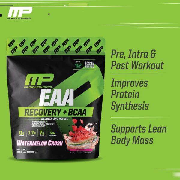 Version 1.0.0 Muscle Pharm EAA Recovery + BCAA caja
