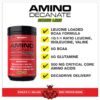 Frasco MuscleMeds amino decanate Citrus Lime vista lateral