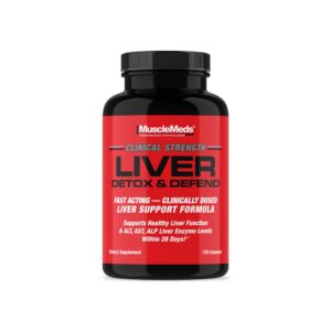 MuscleMeds Liver Detox & Defend suplemento para limpieza hepática
