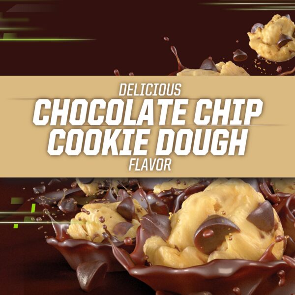 Barra de proteína MusclePharm sabor chocolate chip cookie dough