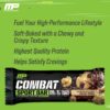Version 1.0.0 Barras MusclePharm Combat textura crocante masticable