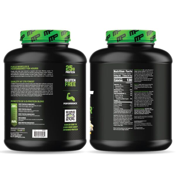 MusclePharm Combat Proteína Banana Cream ingredientes