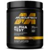 Frente del frasco MuscleTech AlphaTest