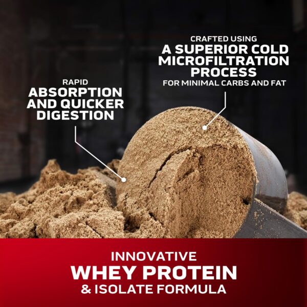 Lista de ingredientes Nitro-Tech Whey Gold vanilla