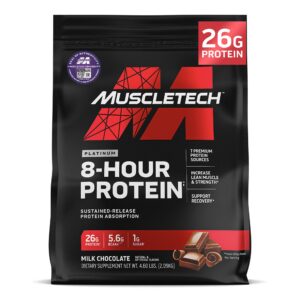 MuscleTech Phase8 chocolate proteina en polvo etiqueta frontal