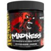 Envase Mutant Madness pre-entreno polvo durazno mango