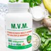 MVM Complete Multivitamin frasco y etiqueta